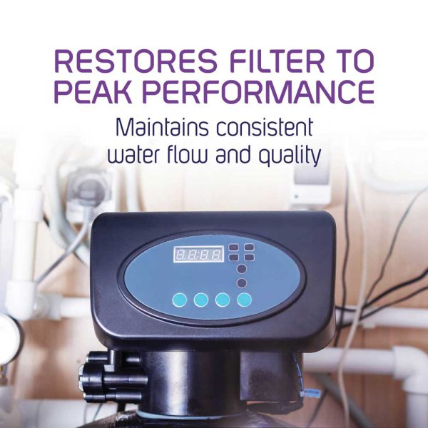 restores filter to peak performance