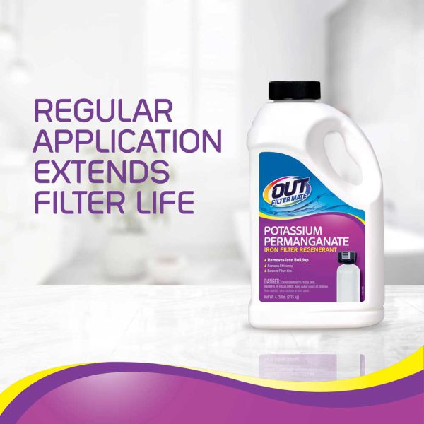 OUT filtermate potassium permanganate water treatment