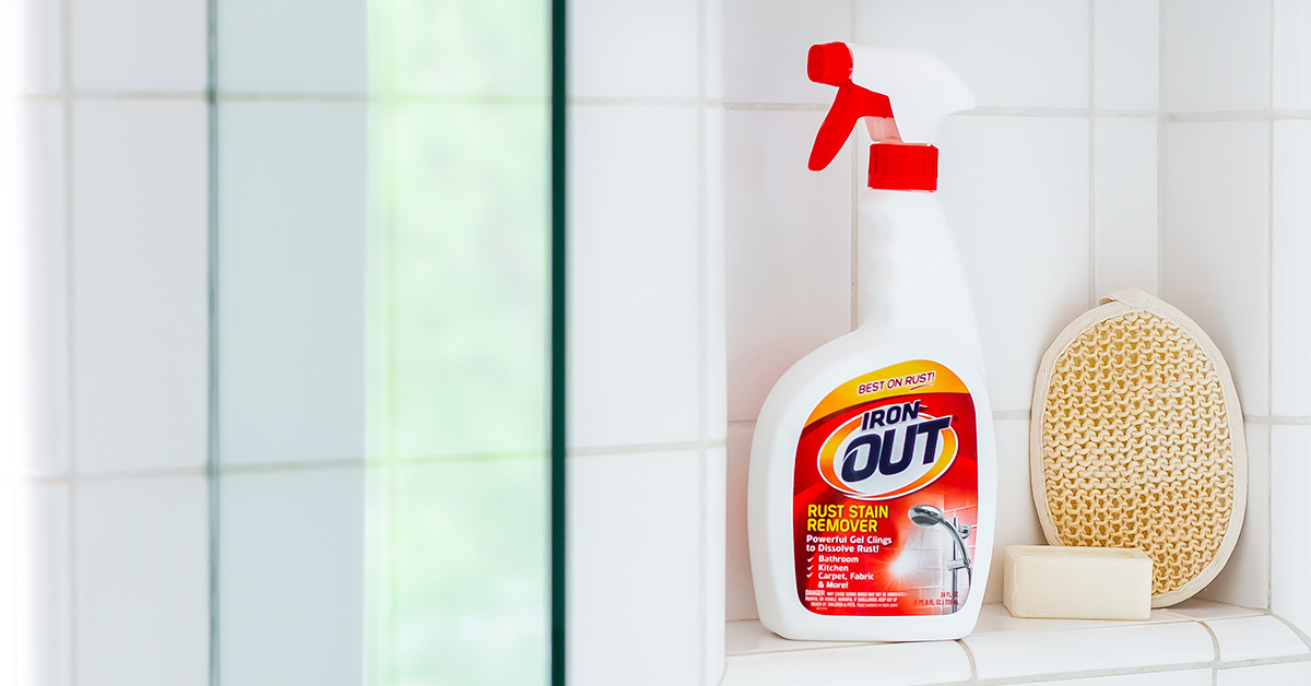 Iron-Out-Spray-1200x628 using Iron Out in shower