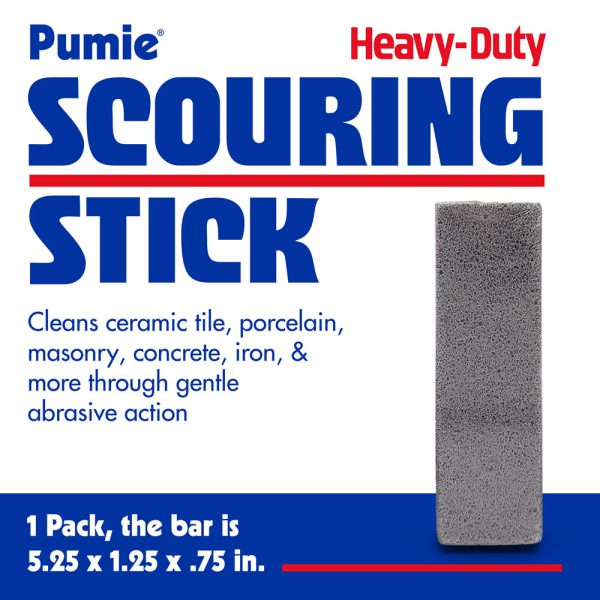 rendering of the package for the pumie heavy duty scouring stick 